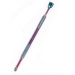 Double Ended Horseshoe Cuticle Pusher 01 Rainbow 