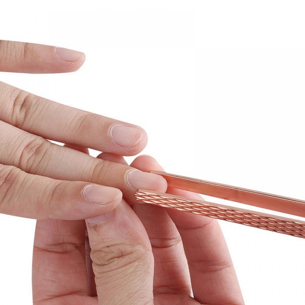 Πολυχρηστική Λαβίδα Διαμόρφωσης Νυχιών  - Nail Tweezer Rose Gold
