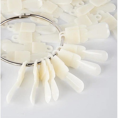 Δειγματολόγιο Νυχιών Σε Κρίκο 50Pcs