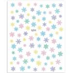 Αυτοκόλλητα Νυχιών Christmas Snow 1211 Αυτοκόλλητα Νυχιών Christmas Snow 1211