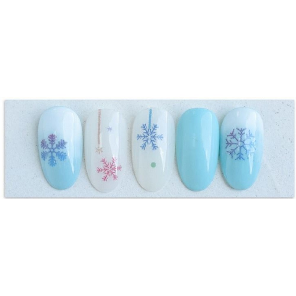 Αυτοκόλλητα Νυχιών Christmas Snow 1212