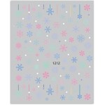 Αυτοκόλλητα Νυχιών Christmas Snow 1212 Αυτοκόλλητα Νυχιών Christmas Snow 1212