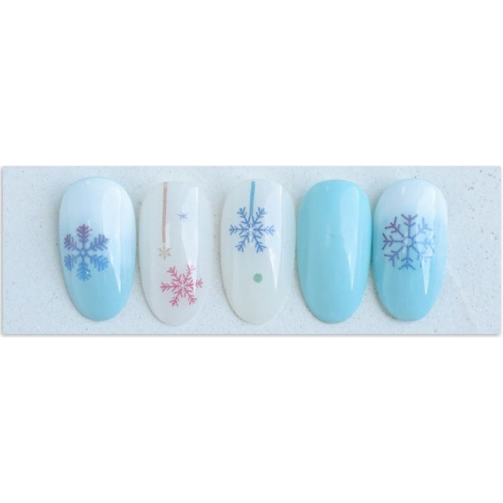 Αυτοκόλλητα Νυχιών Christmas Snow 1213