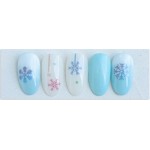 Αυτοκόλλητα Νυχιών Christmas Snow 1213