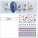 Αυτοκόλλητα Νυχιών Christmas Snow 1214 Αυτοκόλλητα Νυχιών Christmas Snow 1214