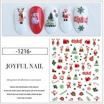 Αυτοκόλλητα Νυχιών Christmas Snow 1216 Αυτοκόλλητα Νυχιών Christmas Snow 1216