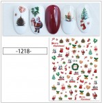 Αυτοκόλλητα Νυχιών Christmas Snow 1218 Αυτοκόλλητα Νυχιών Christmas Snow 1218