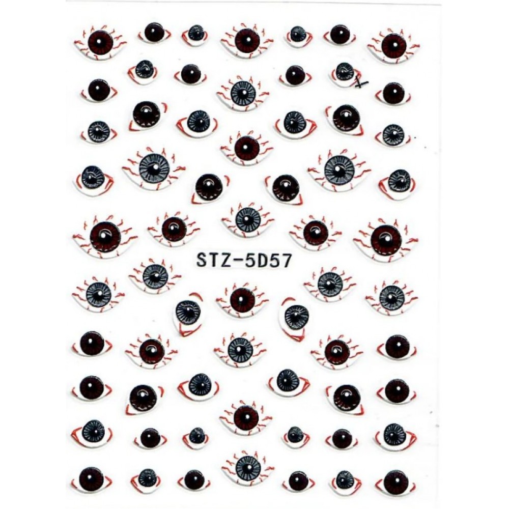 Αυτοκόλλητα Νυχιών 5D Halloween STZ-5D57
