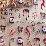 Αυτοκόλλητα Νυχιών 5D Halloween STZ-5D61 Αυτοκόλλητα Νυχιών 5D Halloween STZ-5D61