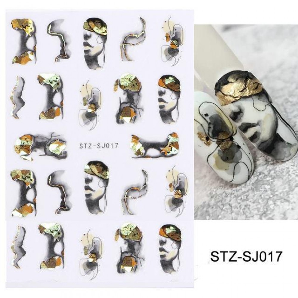 Αυτοκόλλητα Νυχιών STZ-SJ017