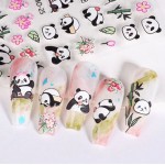 Αυτοκόλλητα Νυχιών Cute Panda MO-25