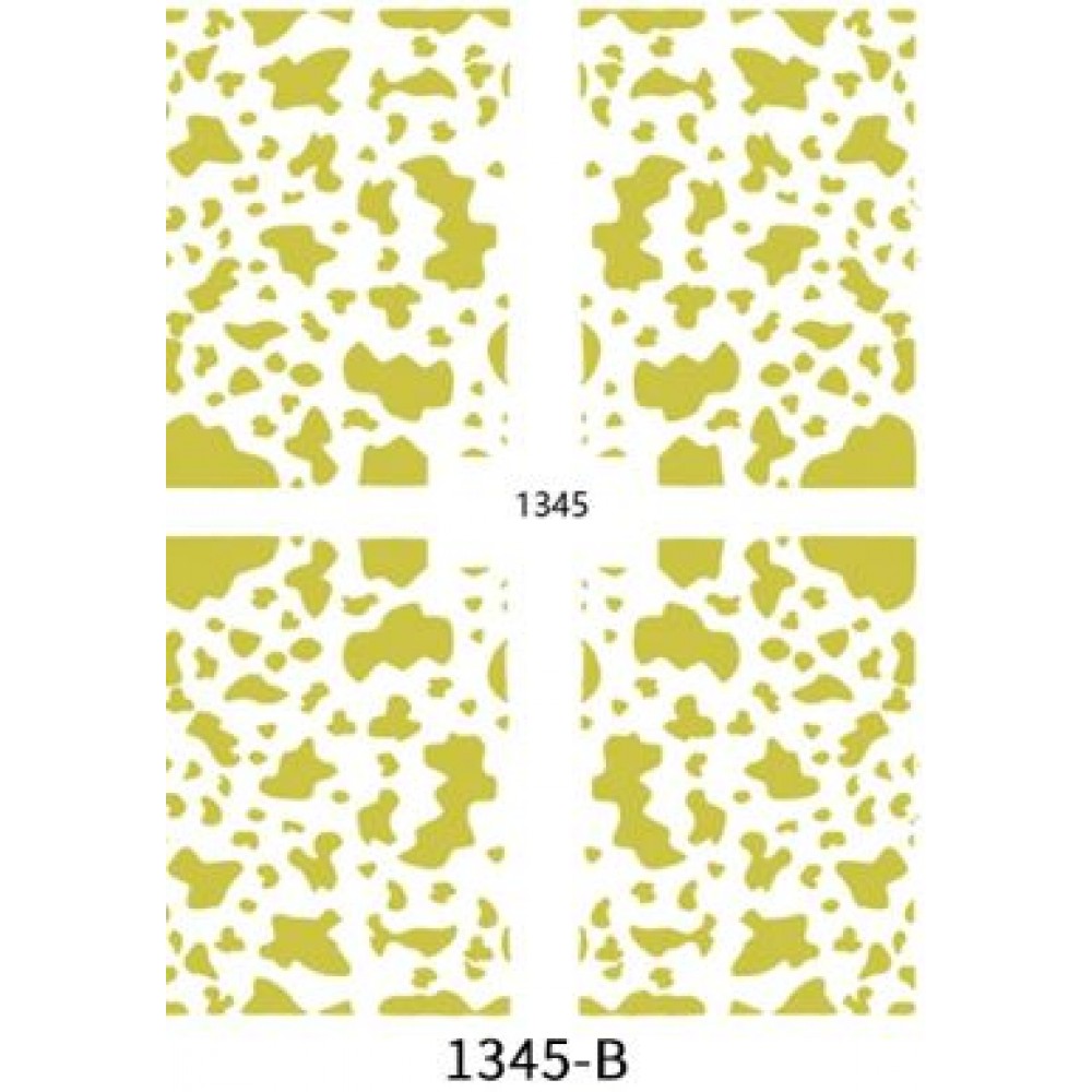 Αυτοκόλλητα Νυχιών Gold 1345-B