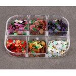 Διακοσμητικά Νυχιών Tulip Sequin 6 Grids Διακοσμητικά Νυχιών Tulip Sequin 6 Grids