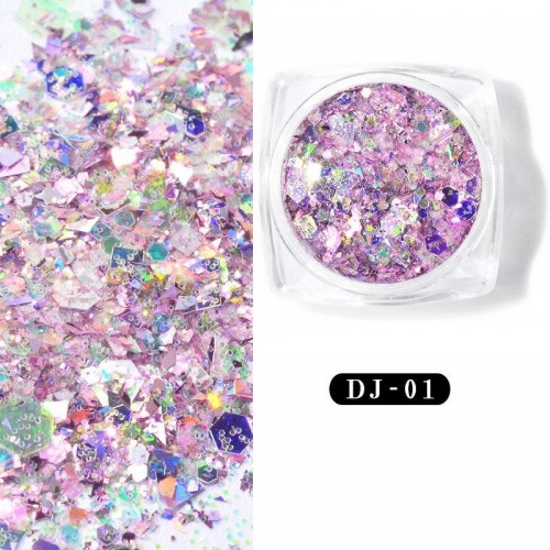 Glitter Νυχιών DJ01
