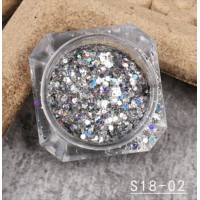 Glitter Νυχιών Aurora Chameleon  S18-02