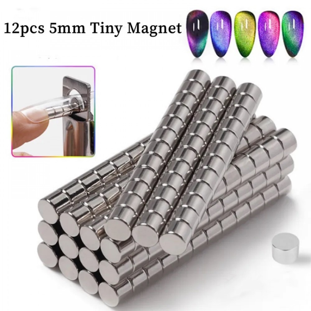 Μαγνήτες Cat Eye Tiny Round Magnet 12Pcs 5cm