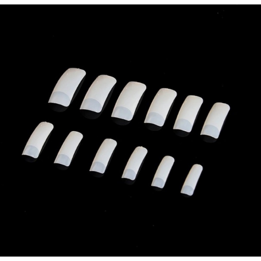Tips Νυχιών Square Super Slim 120Pcs Natural Tips Νυχιών Square Super Slim 120Pcs Natural