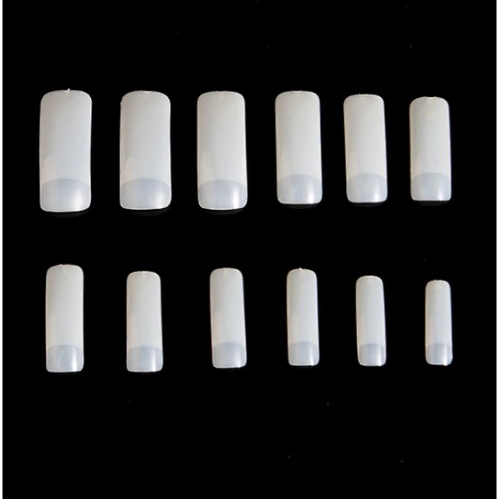 Tips Νυχιών Square Super Slim 120Pcs Natural