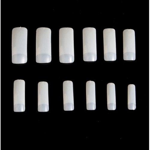 Tips Νυχιών Square Super Slim 120Pcs Natural