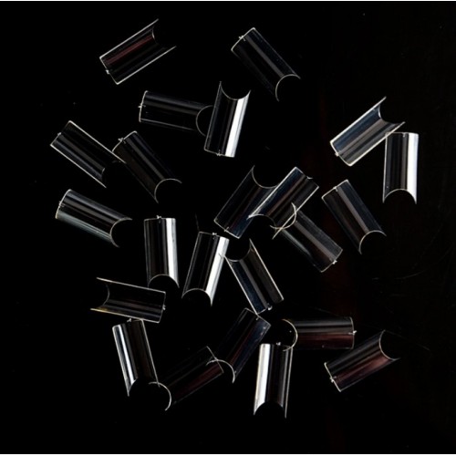 French Nail Tips C Square 250pcs Clear