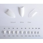 French Nail Tips 100Pcs Natural French Nail Tips 100Pcs Natural