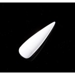 StilletoTips 100Pcs White StilletoTips 100Pcs White