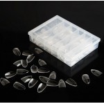 Soft Gel Tips Almond Short 120Pcs Clear Soft Gel Tips Almond Short 120Pcs Clear