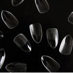 Soft Gel Tips Almond Short 120Pcs Clear Soft Gel Tips Almond Short 120Pcs Clear