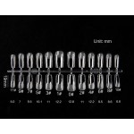 Soft Gel Tips Square Clear BS01 240Pcs Soft Gel Tips Square Clear BS01 240Pcs