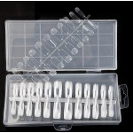 Soft Gel Tips Square Clear BS01 240Pcs Soft Gel Tips Square Clear BS01 240Pcs
