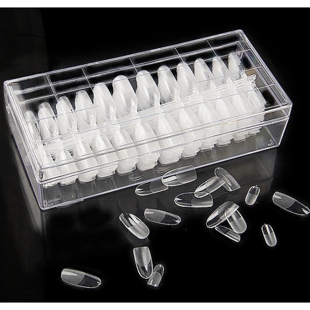 Soft Gel Tips Oval 240Pcs BS02
