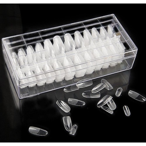 Soft Gel Tips Oval 240Pcs BS02