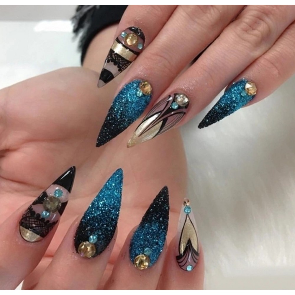 Soft Gel Tips Stiletto 240Pcs BS05 Soft Gel Tips Stiletto 240Pcs BS05