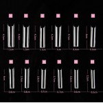 Soft Gel Tips Coffin (Ballerina) 240Pcs BS11 Soft Gel Tips Coffin (Ballerina) 240Pcs BS11