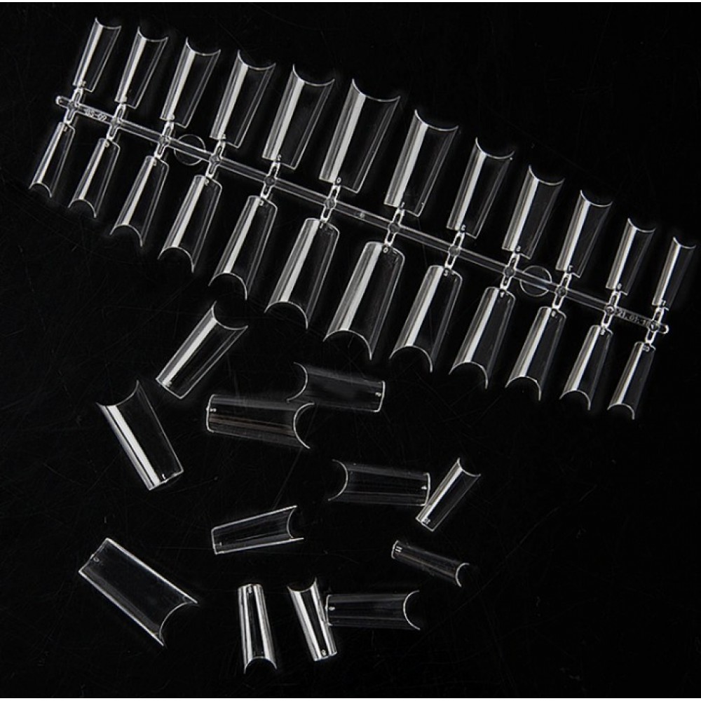 Soft Gel Tips  Square 240Pcs  BS09