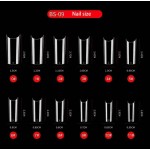 Soft Gel Tips Square 240Pcs BS09 Soft Gel Tips Square 240Pcs BS09