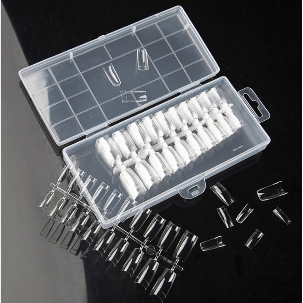 Soft Gel Tips Short Square  240Pcs BS13