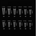 Soft Gel Tips Square 240Pcs BS07 Soft Gel Tips Square 240Pcs BS07