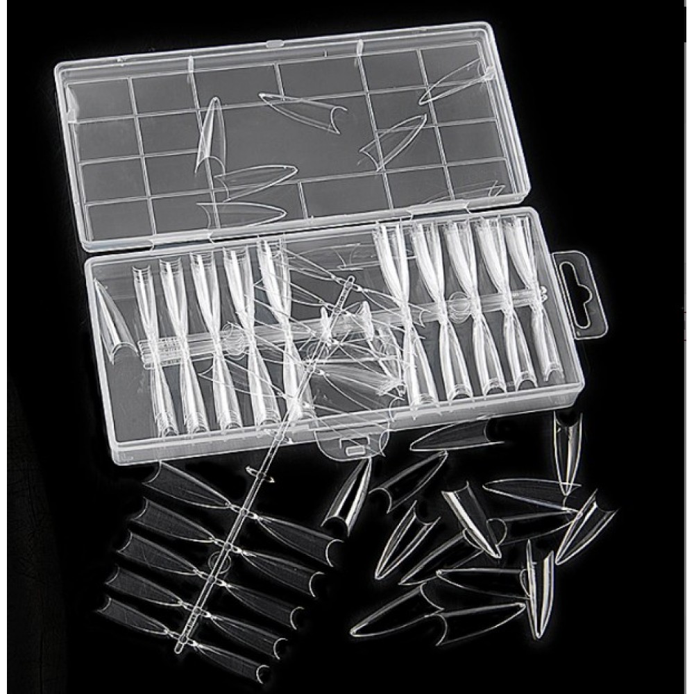 Soft Gel Tips Stiletto 240Pcs BS10