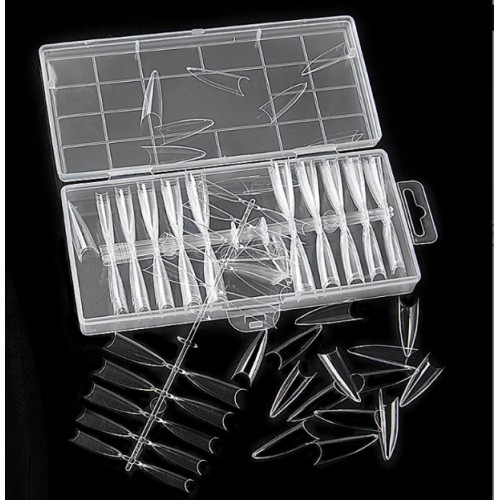 Soft Gel Tips Stiletto 240Pcs BS10