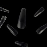 Soft Gel Tips Coffin (Ballerina) 240Pcs BS808 Soft Gel Tips Coffin (Ballerina) 240Pcs BS808