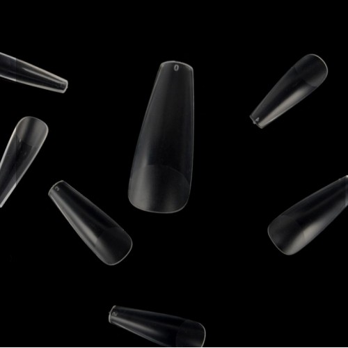 Soft Gel Tips Coffin (Ballerina) 240Pcs BS808