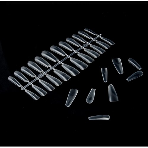 Soft Gel Tips Coffin (Ballerina) 240Pcs BS808