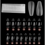 Tips Νυχιών Coffin (Ballerina) 300Pcs