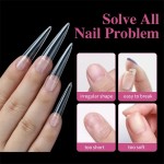 4 In 1 Soft Gel Tips 01 192Pcs 4 In 1 Soft Gel Tips 01 192Pcs