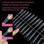 4 In 1 Soft Gel Tips 01 192Pcs 4 In 1 Soft Gel Tips 01 192Pcs