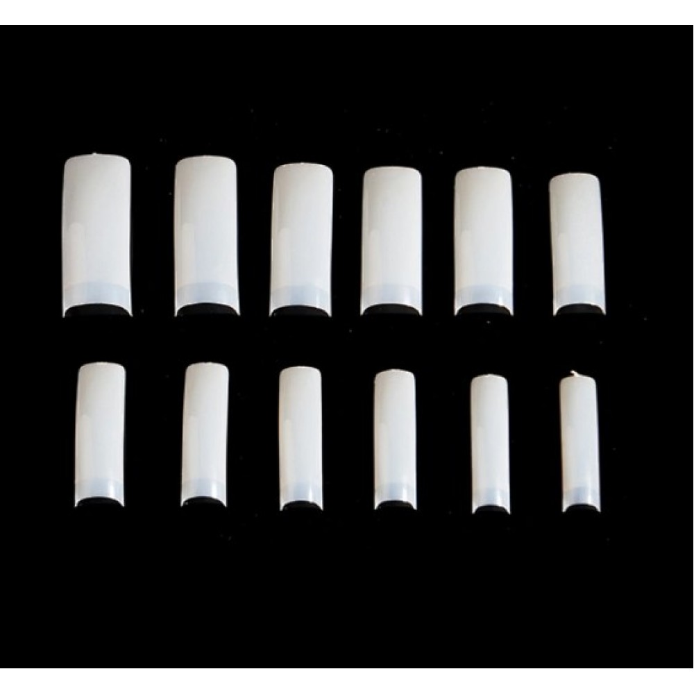 French Tips Square 120Pcs Natural