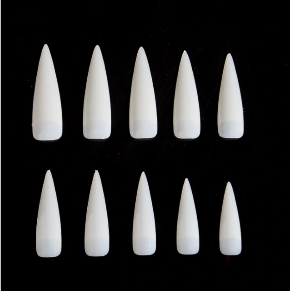 Tips Νυχιών Stiletto Natural 100Pcs Tips Νυχιών Stiletto Natural 100Pcs