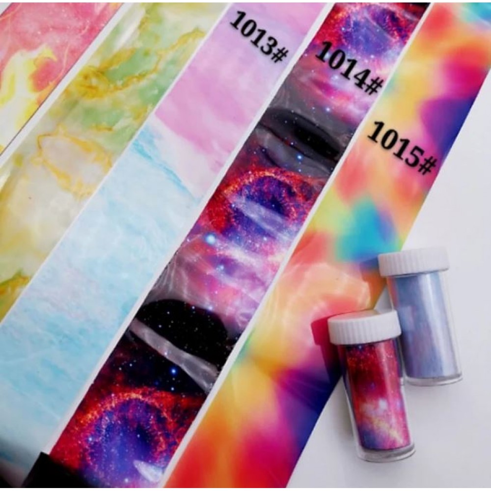 Nail Foil Halo Marbled 1014