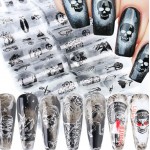 Nail Foil Skull